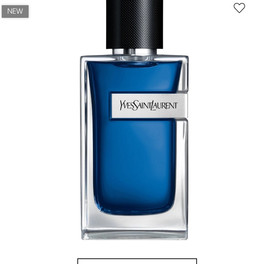 Yves Saint Laurent Men's Moisturizer - Deep Blue Bottle with Silver Accent